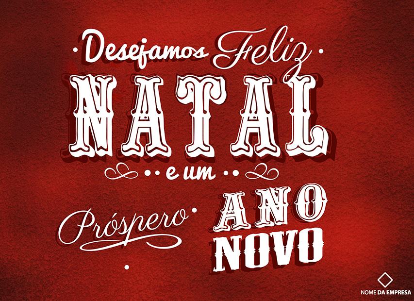 Cartão de Natal desenheiros 04
