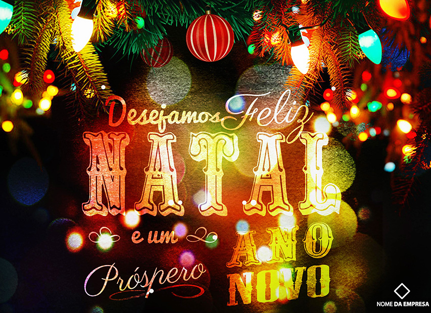 Cartão de Natal desenheiros 02